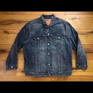 Levi’s blue jean men’s jacket